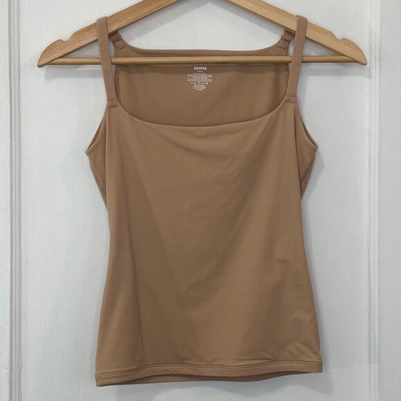 SKIMS Women's Clay Fits Everybody Back Smoothing Cami, Size Small - Picture 2 of 8